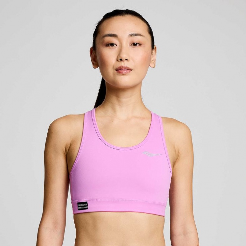 Purple Women\'s Saucony Fortify Bra | MALAYSIA-ZAFY