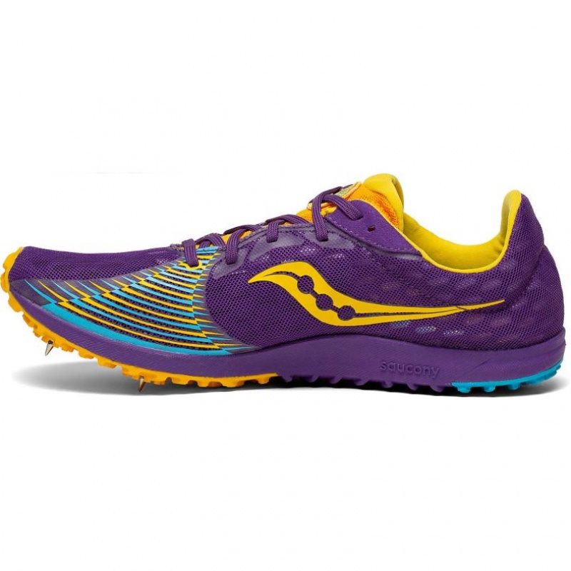 Purple Women's Saucony Kilkenny XC9 Spikes | MALAYSIA-QOZE