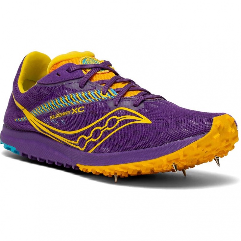 Purple Women's Saucony Kilkenny XC9 Spikes | MALAYSIA-QOZE