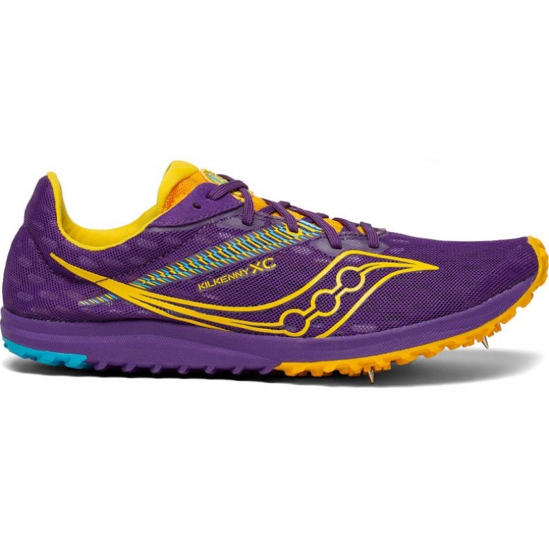 Purple Women\'s Saucony Kilkenny XC9 Spikes | MALAYSIA-QOZE