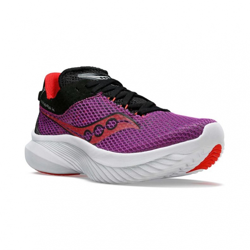 Purple Women's Saucony Kinvara 14 Running Shoes | MALAYSIA-MQUG