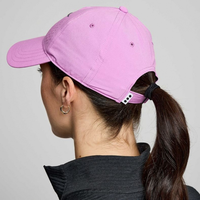 Purple Women's Saucony Outpace Petite Hat | MALAYSIA-NESP