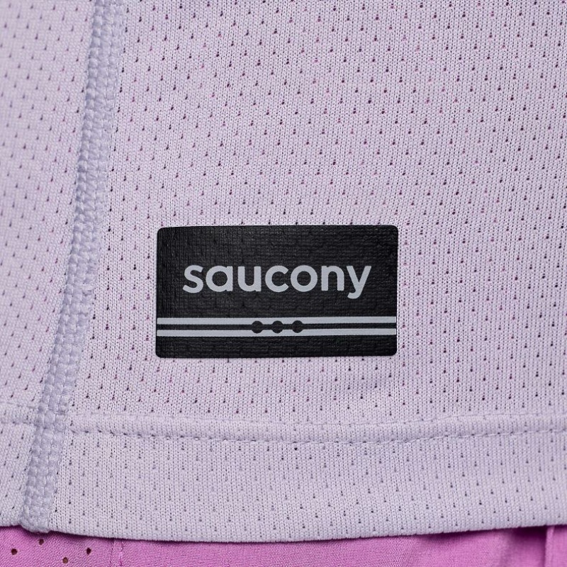 Purple Women's Saucony Stopwatch Singlet | MALAYSIA-SRPG