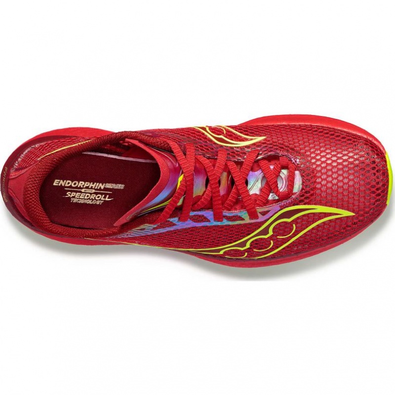 Red Men's Saucony Endorphin Pro 3 Running Shoes | MALAYSIA-ITJH