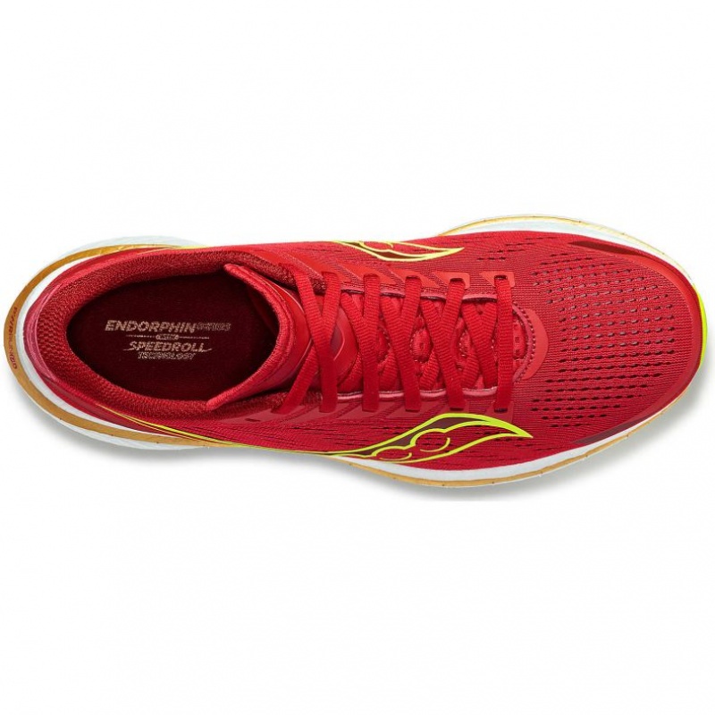 Red Men's Saucony Endorphin Speed 3 Running Shoes | MALAYSIA-HTJC