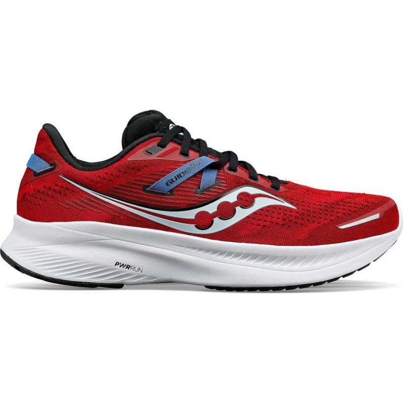 Red Men\'s Saucony Guide 16 Running Shoes | MALAYSIA-RHPW