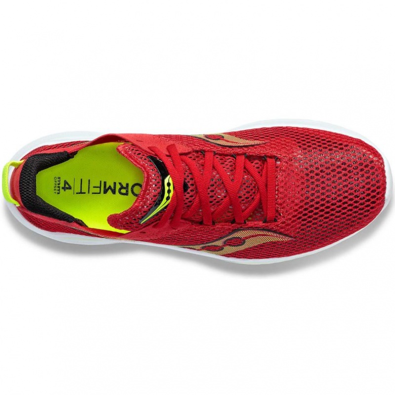 Red Men's Saucony Kinvara 14 Running Shoes | MALAYSIA-QBOD