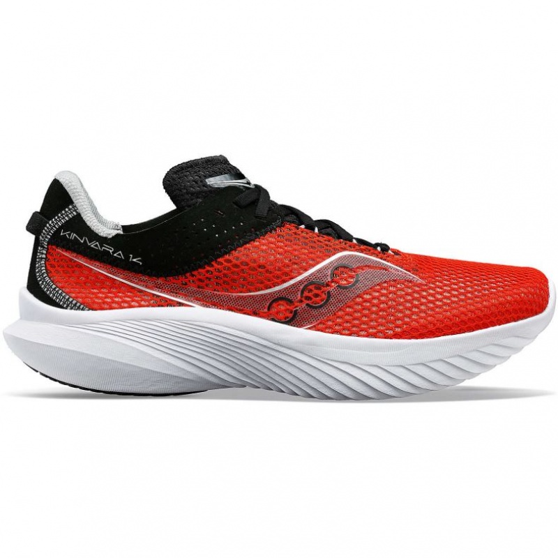 Red Men\'s Saucony Kinvara 14 Running Shoes | MALAYSIA-HPCF