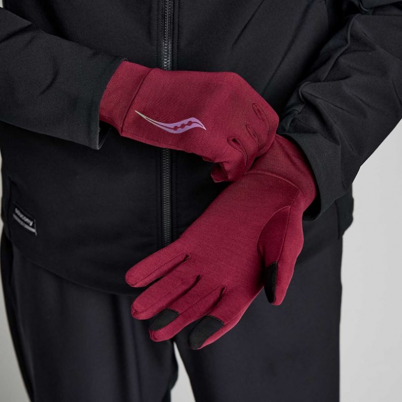 Red Men\'s Saucony Solstice Gloves | MALAYSIA-GORA