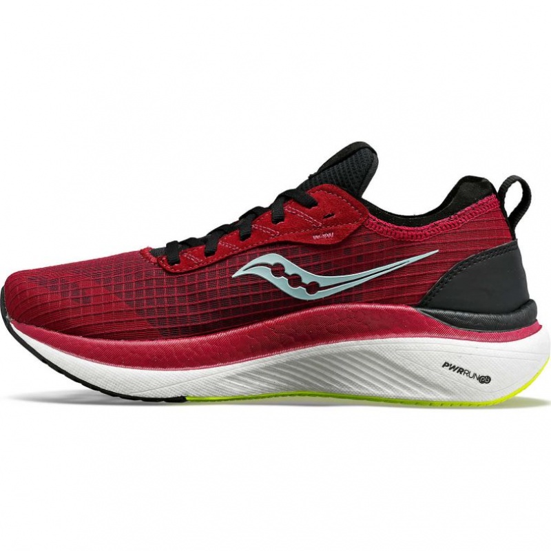 Red Women's Saucony Freedom Crossport Running Shoes | MALAYSIA-UYRT