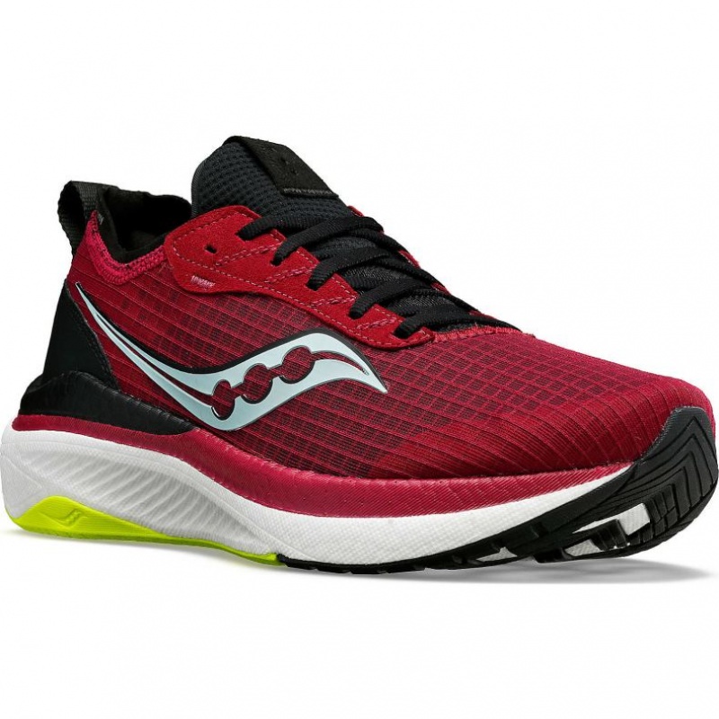 Red Women's Saucony Freedom Crossport Running Shoes | MALAYSIA-UYRT