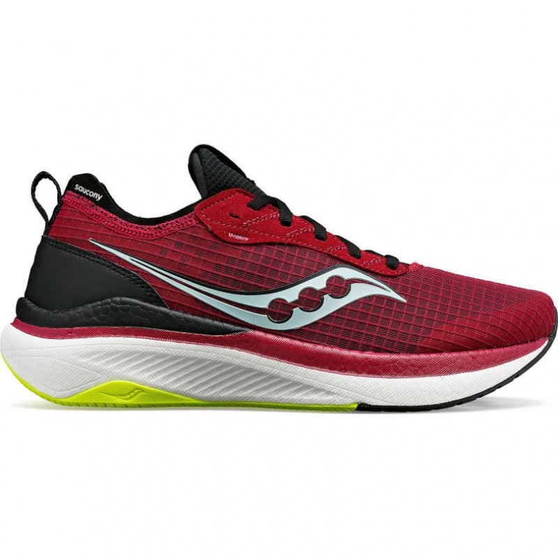 Red Women\'s Saucony Freedom Crossport Running Shoes | MALAYSIA-UYRT