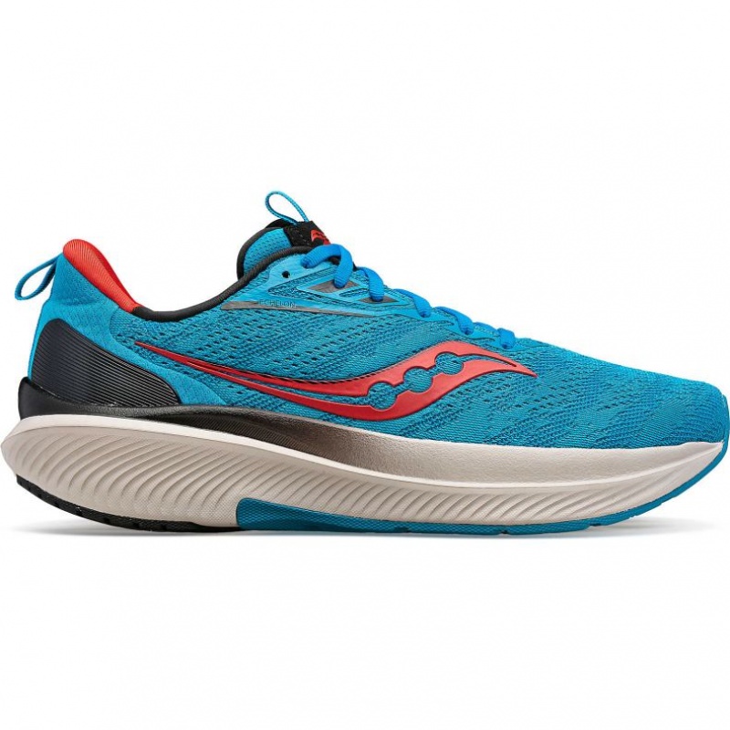 Turquoise Men\'s Saucony Echelon 9 Running Shoes | MALAYSIA-GCAS