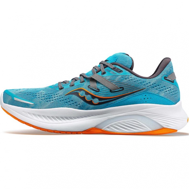 Turquoise Men's Saucony Guide 16 Running Shoes | MALAYSIA-SCEQ