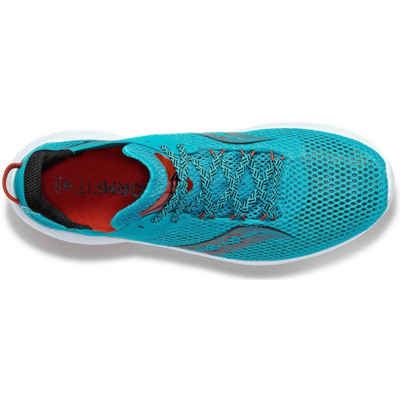 Turquoise Men's Saucony Kinvara 14 Running Shoes | MALAYSIA-DTMB