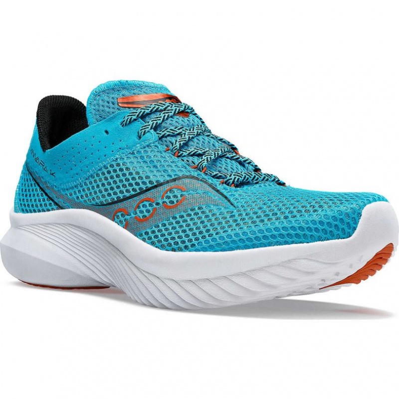 Turquoise Men's Saucony Kinvara 14 Running Shoes | MALAYSIA-DTMB