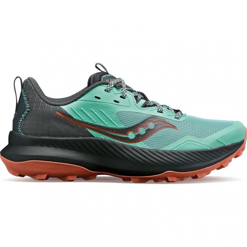 Turquoise Women\'s Saucony Blaze TR Trail Running Shoes | MALAYSIA-OQWE