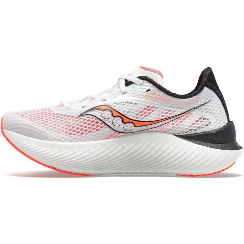 White Men's Saucony Endorphin Pro 3 Running Shoes | MALAYSIA-XCLP