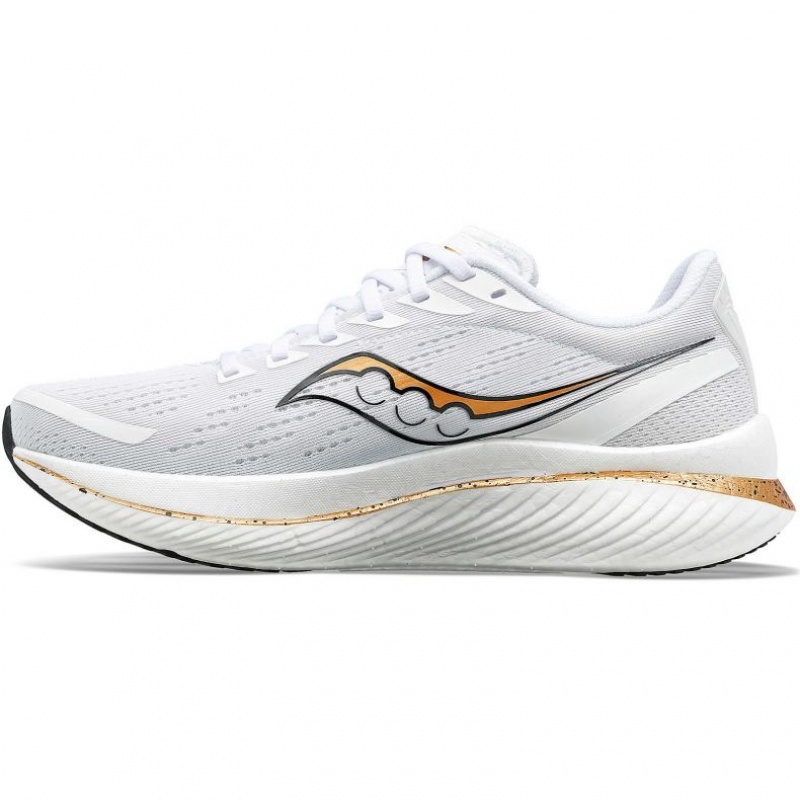 White Men's Saucony Endorphin Speed 3 Running Shoes | MALAYSIA-IJOF