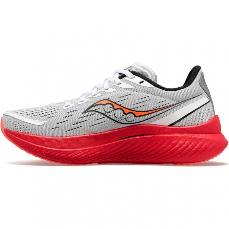 White Men's Saucony Endorphin Speed 3 Running Shoes | MALAYSIA-CJGE