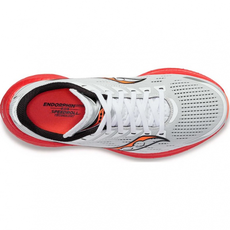 White Men's Saucony Endorphin Speed 3 Running Shoes | MALAYSIA-CJGE