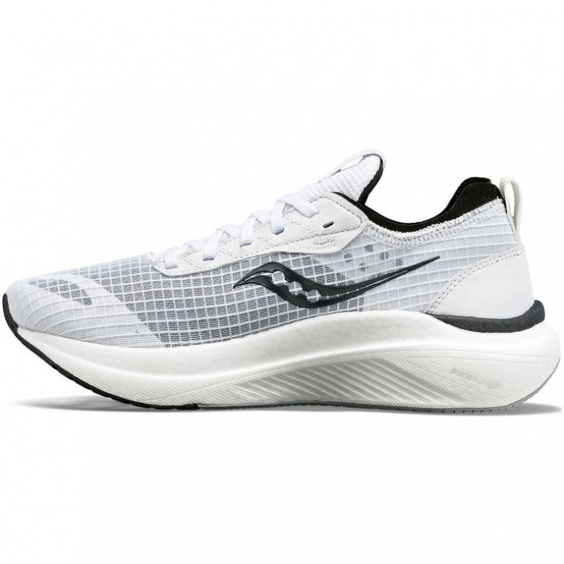 White Men's Saucony Freedom Crossport Running Shoes | MALAYSIA-KJQS