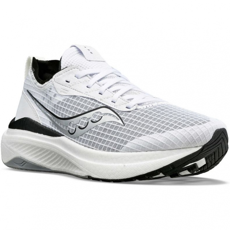 White Men's Saucony Freedom Crossport Running Shoes | MALAYSIA-KJQS