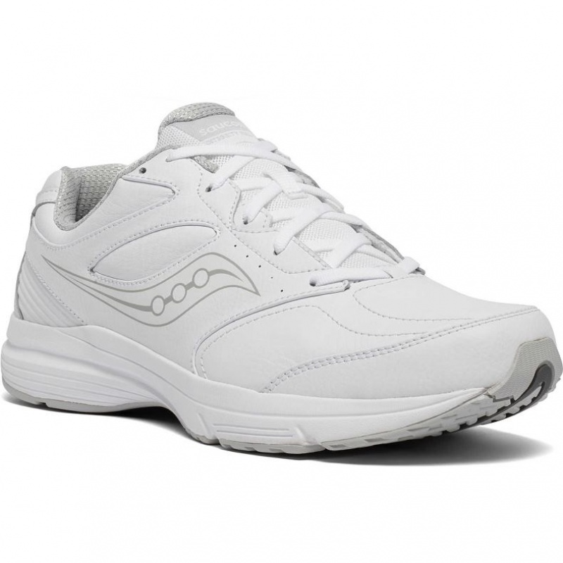 White Men's Saucony Integrity Walker 3 Walking Shoes | MALAYSIA-YFSJ