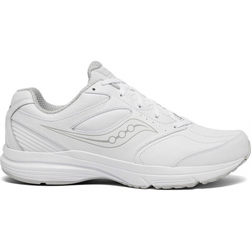 White Men\'s Saucony Integrity Walker 3 Walking Shoes | MALAYSIA-YFSJ