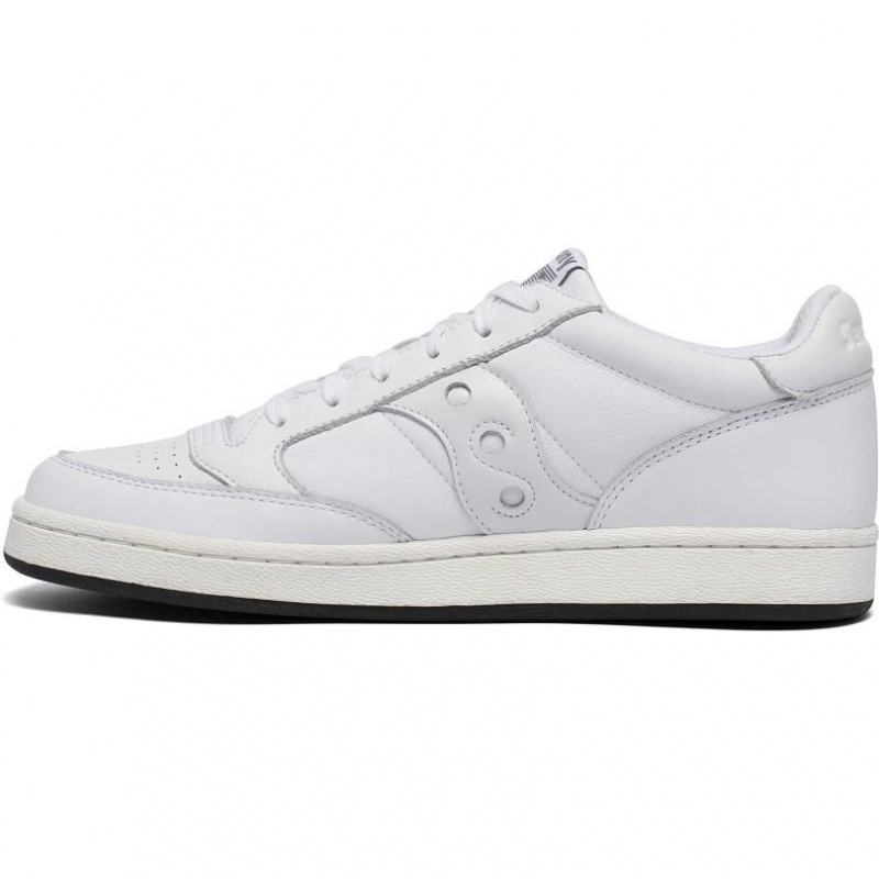 White Men's Saucony Jazz Court Sneakers | MALAYSIA-WXOP