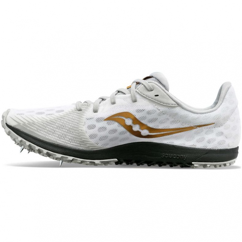 White Men's Saucony Kilkenny XC9 Spikes | MALAYSIA-ZEFM