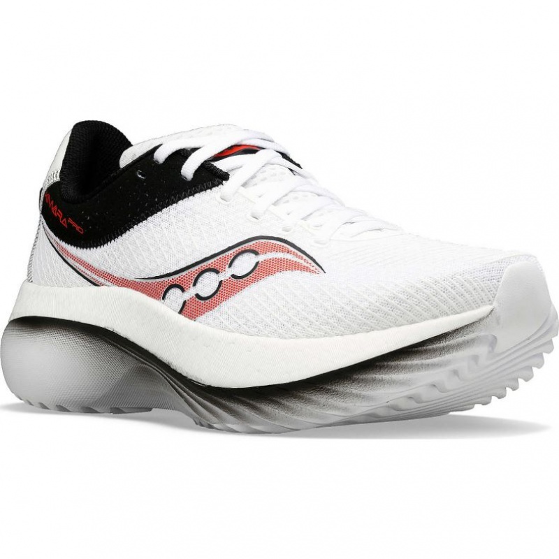 White Men's Saucony Kinvara Pro Running Shoes | MALAYSIA-XHJI