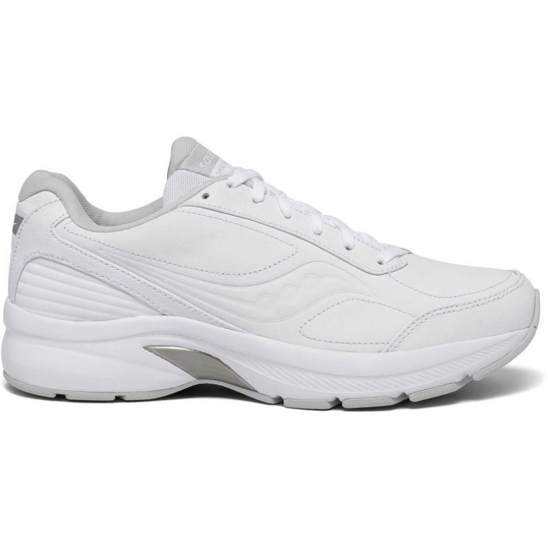 White Men\'s Saucony Omni Walker 3 Walking Shoes | MALAYSIA-RAOG