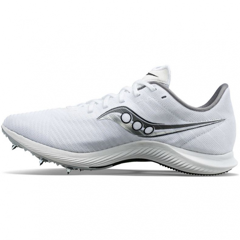 White Men's Saucony Velocity MP Running Shoes | MALAYSIA-UHKE