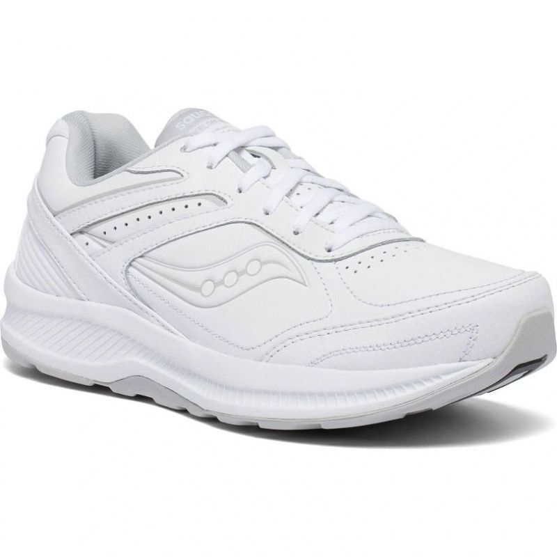 White Women's Saucony Echelon Walker 3 Walking Shoes | MALAYSIA-TRJN