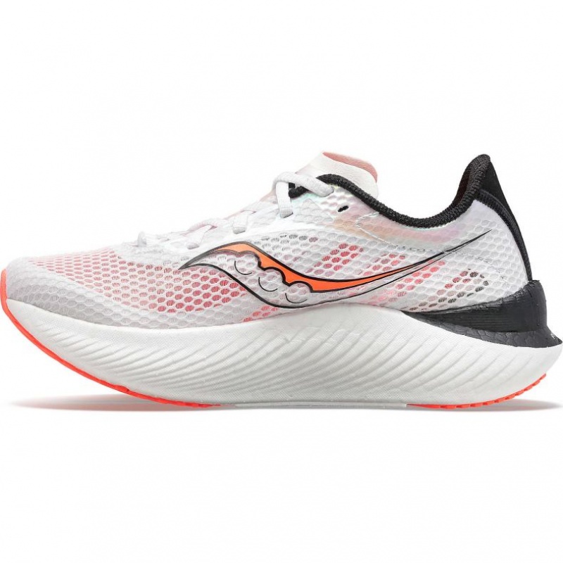 White Women's Saucony Endorphin Pro 3 Running Shoes | MALAYSIA-QWFC