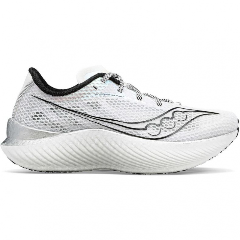 White Women\'s Saucony Endorphin Pro 3 Running Shoes | MALAYSIA-MUEB