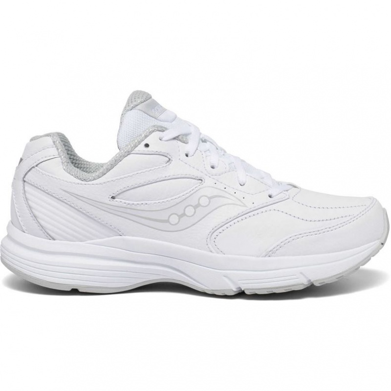 White Women\'s Saucony Integrity Walker 3 Wide Running Shoes | MALAYSIA-NBGE