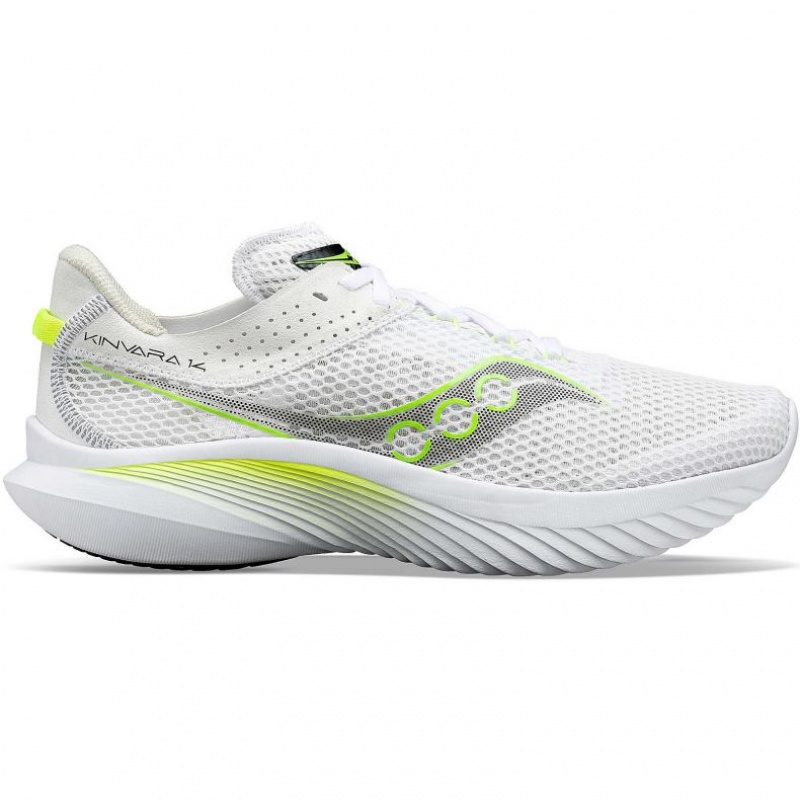 White Women\'s Saucony Kinvara 14 Running Shoes | MALAYSIA-UYDN