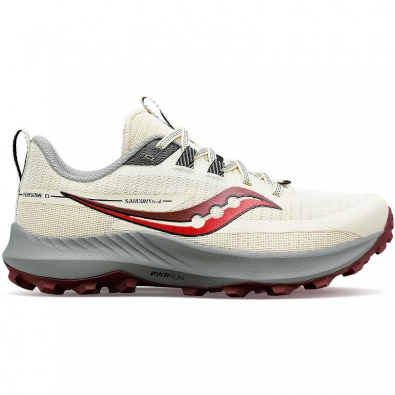 White Women\'s Saucony Peregrine 13 Trail Running Shoes | MALAYSIA-QWXZ