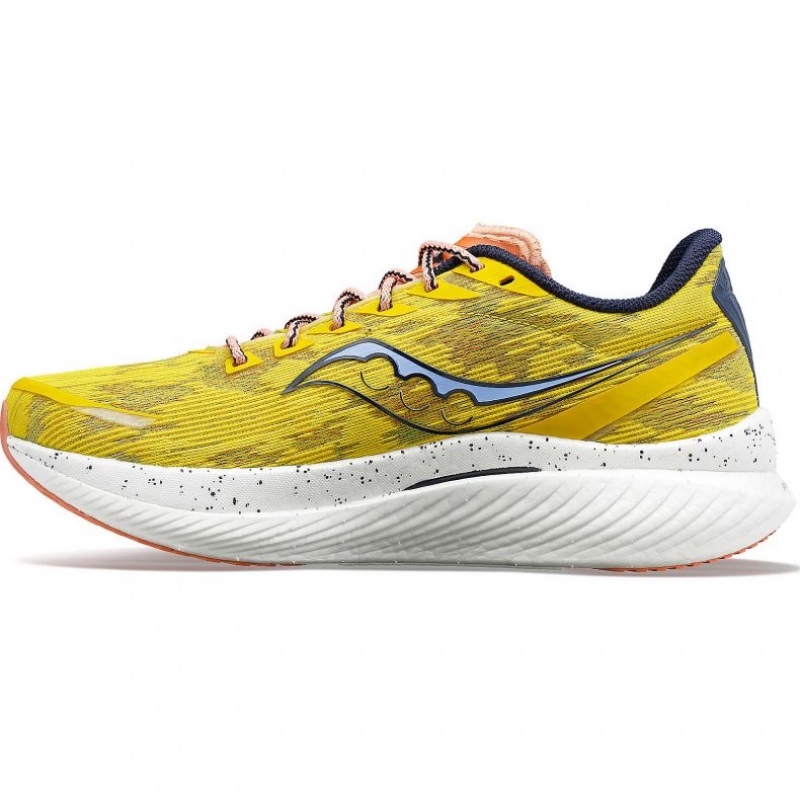 Yellow Men's Saucony Endorphin Speed 3 Running Shoes | MALAYSIA-PYEJ