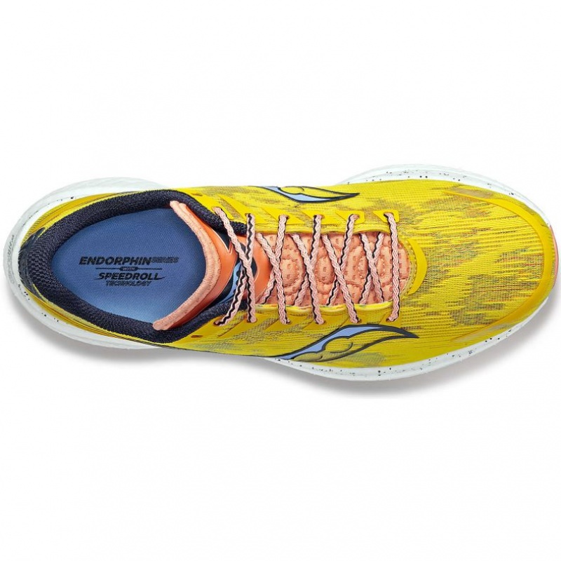 Yellow Men's Saucony Endorphin Speed 3 Running Shoes | MALAYSIA-PYEJ