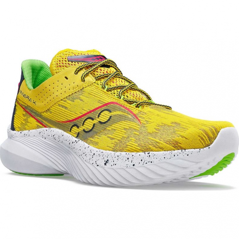 Yellow Men's Saucony Kinvara 14 Running Shoes | MALAYSIA-EYUW