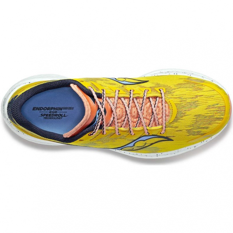 Yellow Women's Saucony Endorphin Speed 3 Running Shoes | MALAYSIA-WPXT