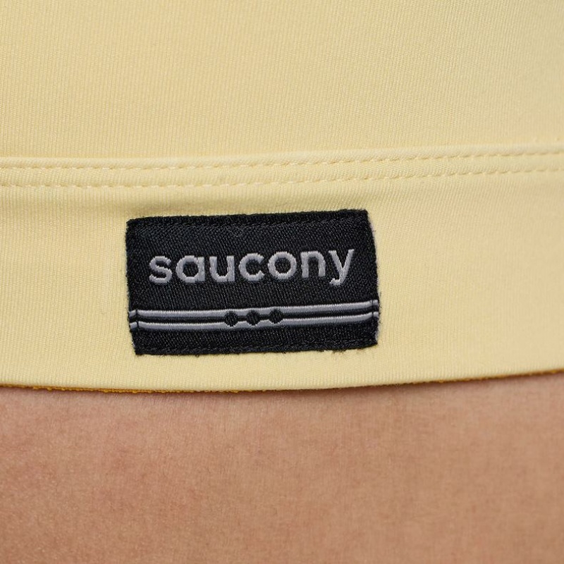 Yellow Women's Saucony Fortify Bra | MALAYSIA-AQRM