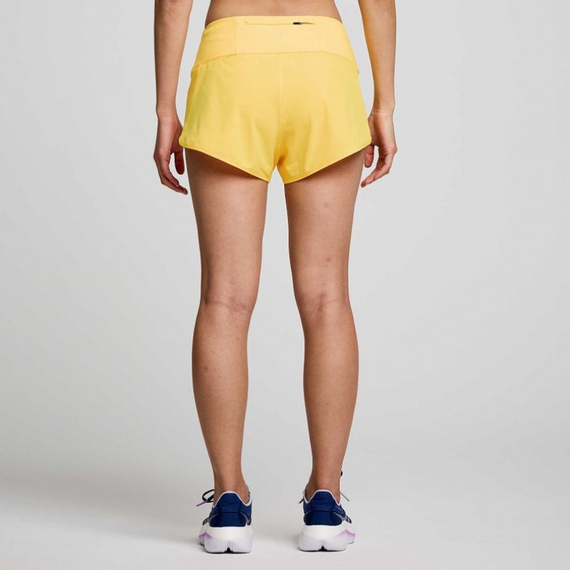 Yellow Women's Saucony Outpace 2.5