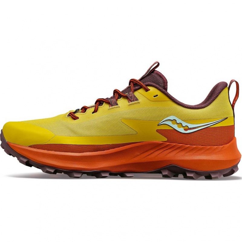 Yellow Women's Saucony Peregrine 13 Trail Running Shoes | MALAYSIA-KDFI